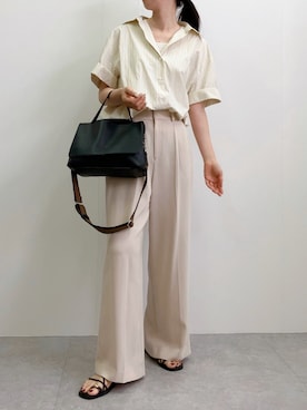 「MIAN （ミアン）のアイテム」を使った、nobuさん（レディース・170cm）の夏コーディネート