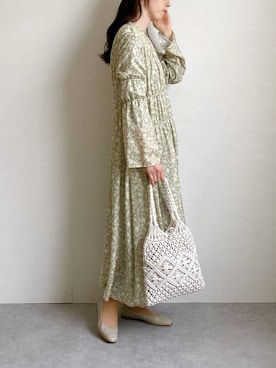 nobuさん（レディース・170cm）の春コーディネート