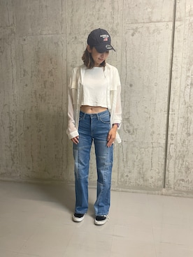 浅野ゆきさん（レディース・158cm）の夏コーディネート