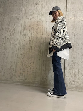 浅野ゆきさん（レディース・158cm）の冬コーディネート