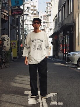 ishizawaさん（メンズ・172cm）の秋コーディネート