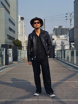 ishizawaさん（メンズ・172cm）の冬コーディネート