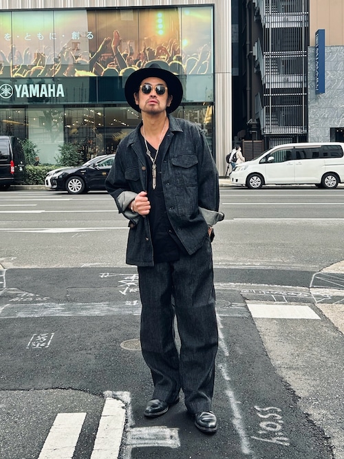 schott（ショット）の「Schott/ショット/JAPAN NEP DENIM FIELD PANTS 