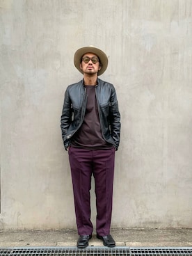 ishizawaさん（メンズ・172cm）の秋コーディネート