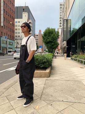 Schott(ショット) TC WORK OVERALL/ワーク オーバーオールを使った