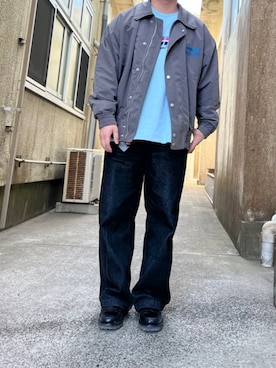 「DAIRIKU」｜「アイテム（ジャケット/アウター）」を使った、くさん（メンズ・163cm）の冬コーディネート