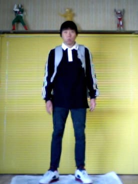 「レア」｜ともち さん（メンズ・179cm）の冬コーディネート