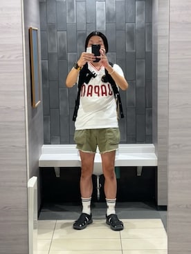 「アイテム（レッグウェア）」を使った、ともち さん（メンズ・179cm）の夏コーディネート