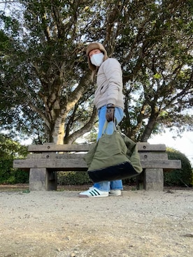 「BEAMS（ビームス）のアイテム」を使った、ともち さん（メンズ・179cm）の冬コーディネート