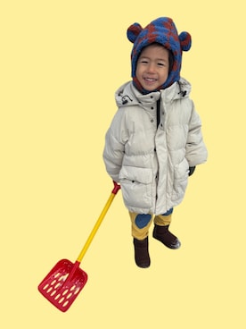 「MARKEY'S（マーキーズ）のアイテム」を使った、▷ fuu ◁さん（キッズ・110cm）の冬コーディネート