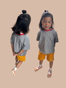 ▷ fuu ◁さん(キッズ・110cm)の夏コーディネート