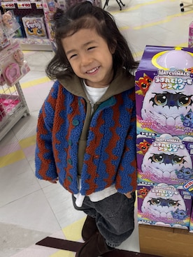 ▷ fuu ◁さん（キッズ・110cm）の冬コーディネート