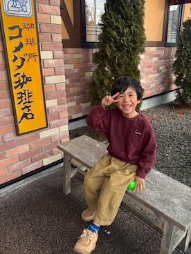 ▷ fuu ◁さん（キッズ・110cm）の冬コーディネート