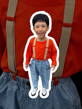 ▷ fuu ◁さん（キッズ・110cm）の秋コーディネート