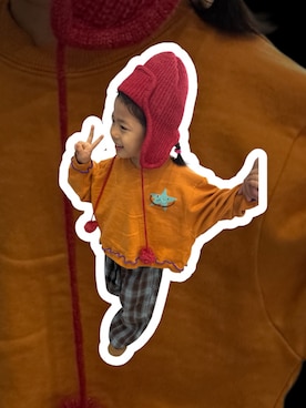 「MARKEY'S（マーキーズ）のアイテム」を使った、▷ fuu ◁さん（キッズ・110cm）の冬コーディネート