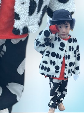 「アイテム（Tシャツ/カットソー）」を使った、▷ fuu ◁さん（キッズ・110cm）の秋コーディネート