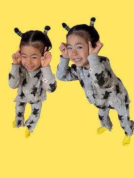 「MARKEY'S（マーキーズ）のアイテム」を使った、▷ fuu ◁さん（キッズ・110cm）の冬コーディネート