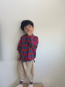▷ fuu ◁さん（キッズ・110cm）の春コーディネート