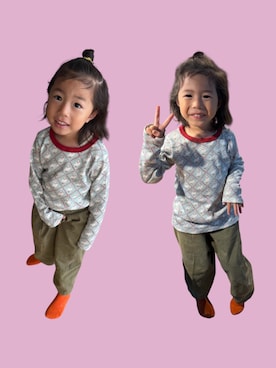 ▷ fuu ◁さん（キッズ・110cm）の秋コーディネート
