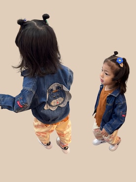 ▷ fuu ◁さん（キッズ・110cm）の秋コーディネート