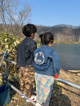 ▷ fuu ◁さん（キッズ・110cm）の春コーディネート