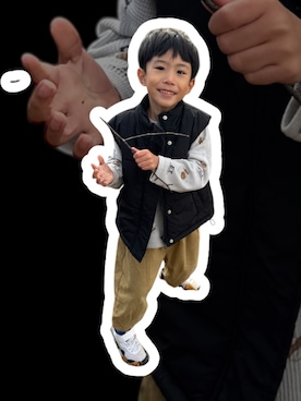 ▷ fuu ◁さん（キッズ・110cm）の秋コーディネート