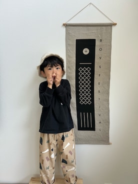 ▷ fuu ◁さん（キッズ・110cm）の春コーディネート