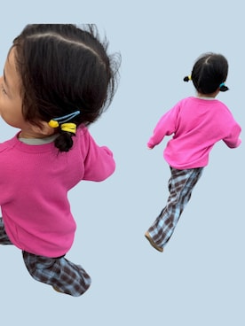 「アイテム（パンツ）」を使った、▷ fuu ◁さん（キッズ・110cm）の秋コーディネート