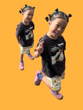 「MARKEY'S（マーキーズ）のアイテム」を使った、▷ fuu ◁さん（キッズ・110cm）の夏コーディネート