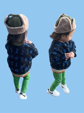 ▷ fuu ◁さん（キッズ・110cm）の秋コーディネート