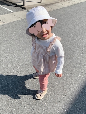 「シンフルコーデ」｜KOMUGIさん（キッズ・80cm）の春コーディネート
