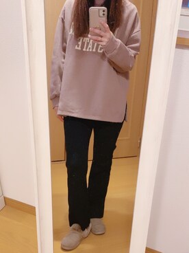 ９６３２さん（レディース・159cm）の冬コーディネート