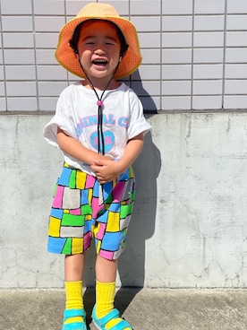 みにょさん（キッズ・90cm）の夏コーディネート