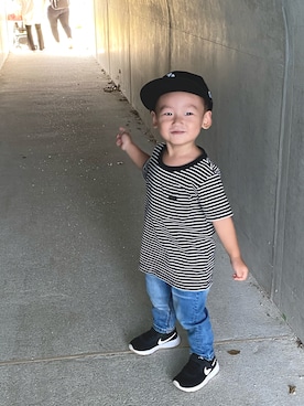 pooh❁¨̮sukeさん（キッズ・90cm）の秋コーディネート