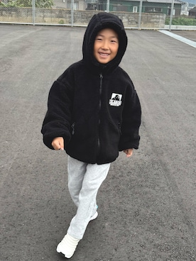 「アイテム（ジャケット/アウター）」を使った、pooh❁¨̮sukeさん（キッズ・120cm）の秋コーディネート