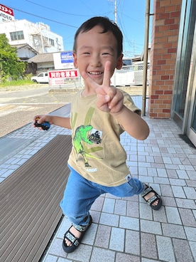 pooh❁¨̮sukeさん（キッズ・100cm）の夏コーディネート