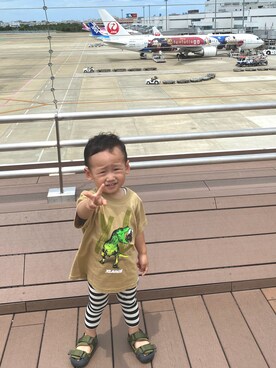 「2歳3ヶ月」｜pooh❁¨̮sukeさん（キッズ・90cm）の夏コーディネート