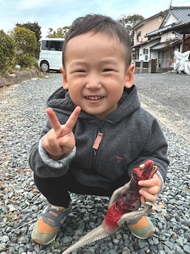 「next（next）のアイテム（トップス）」を使った、pooh❁¨̮sukeさん（キッズ・90cm）の冬コーディネート