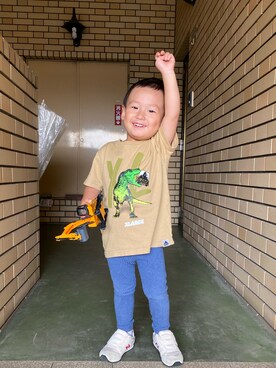 pooh❁¨̮sukeさん（キッズ・90cm）の秋コーディネート