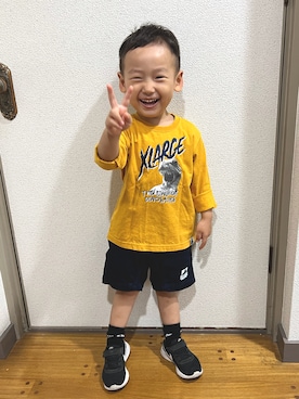 pooh❁¨̮sukeさん（キッズ・90cm）の春コーディネート