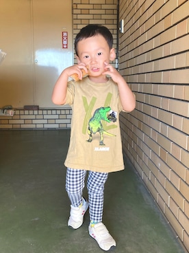 pooh❁¨̮sukeさん（キッズ・90cm）の秋コーディネート