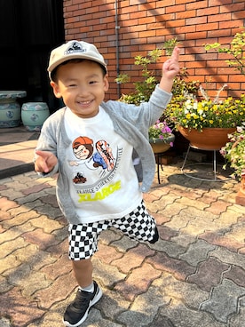 pooh❁¨̮sukeさん（キッズ・90cm）の春コーディネート