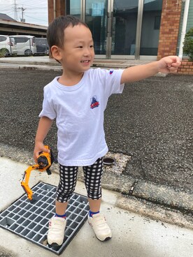 pooh❁¨̮sukeさん（キッズ・90cm）の秋コーディネート