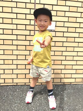 pooh❁¨̮sukeさん（キッズ・100cm）の夏コーディネート