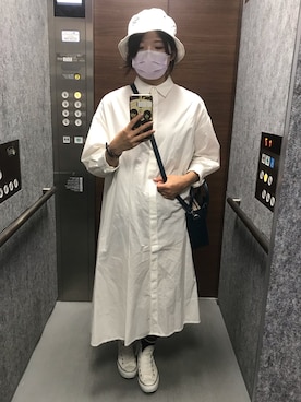 「FRED PERRY（フレッドペリー）のアイテム（ソックス/靴下）」を使った、ババアさん（レディース・163cm）の秋コーディネート
