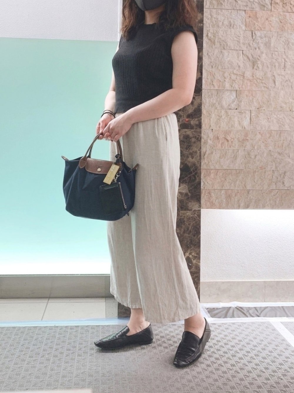あじ🌷|LONGCHAMPのハンドバッグを使ったコーディネート - WEAR