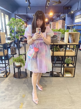 韋耀婷Pinky小兔喵さんのコーディネート