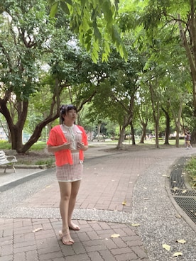 韋耀婷Pinky小兔喵さんのコーディネート