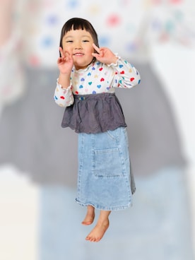 ♡can &me♡さん（キッズ・100cm）の秋コーディネート