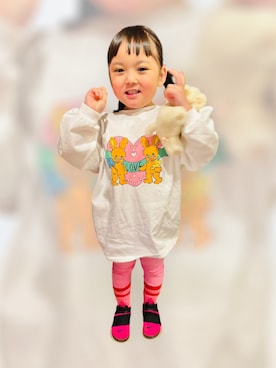 ♡can &me♡さん（キッズ・100cm）の秋コーディネート